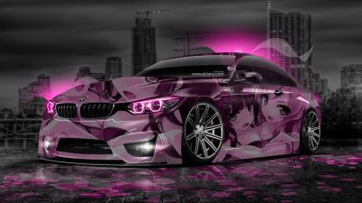 Аниме фиолетовое на авто