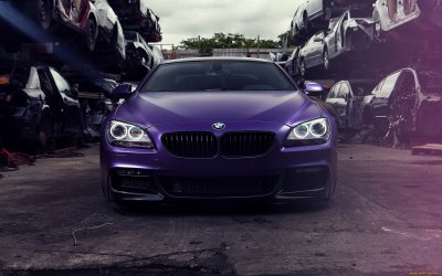 BMW m5 Purple