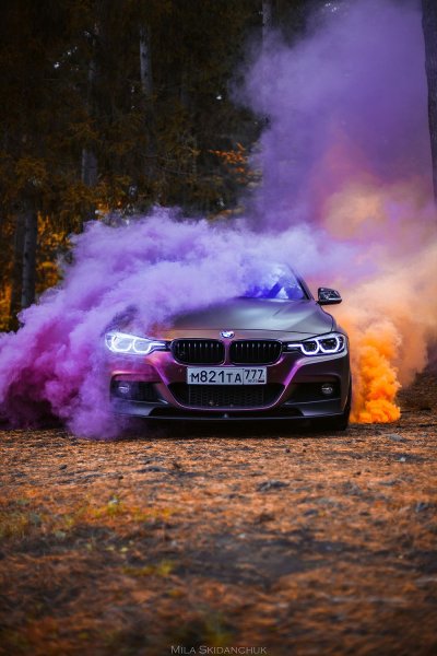BMW m5 дрифтит