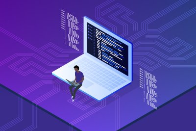 Фон для презентации программист