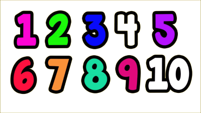 Цифры до 10