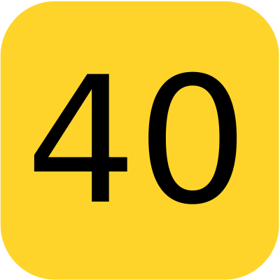 Цифра 40