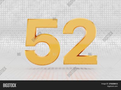 Цифра 13 желтая