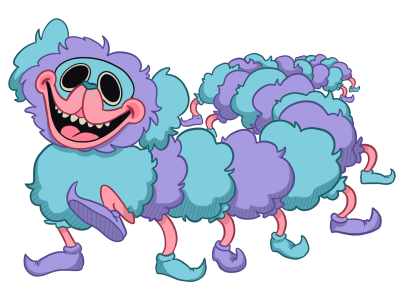 Пи Джей Мопс-о-гусеница