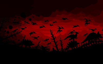 Красный фон для профиля