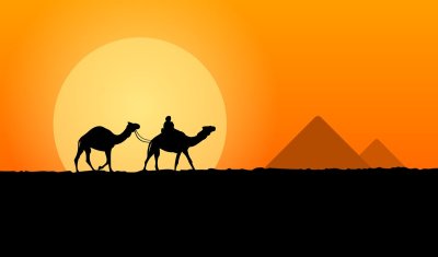 Египетский фон для презентации