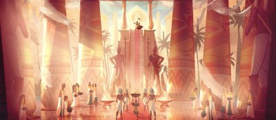 Принц Египта трон