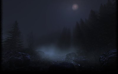 Красивый темный фон