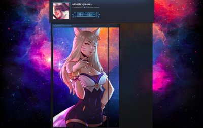 Красивая витрина для профиля стим