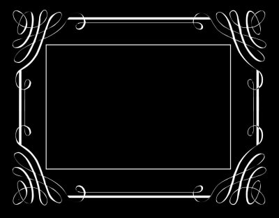 Рамка немой фильм