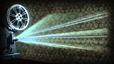 Кинопроектор и экран