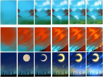 Туториал пейзаж САИ