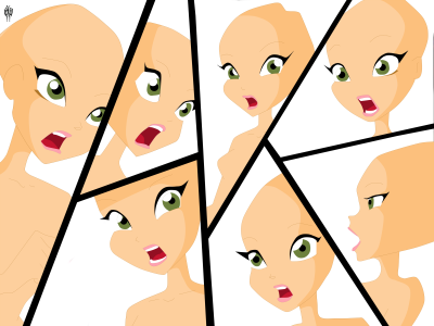 Аниме манекен девушка