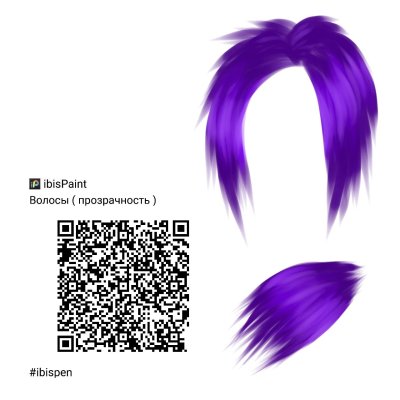 Кисти для ibis Paint x волосы