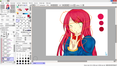 Рисунки в приложении IBISPAINT