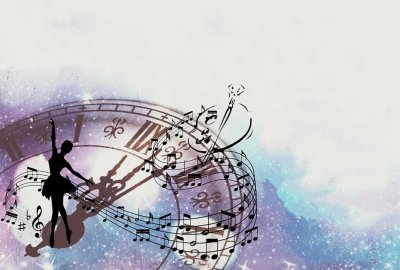 Фон для афиши отчетного концерта