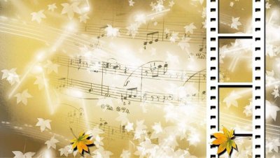 Музыкальный фон для афиши