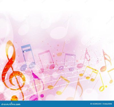 Рамка нотки