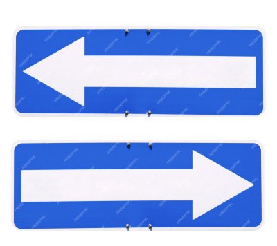 Знак направление движения