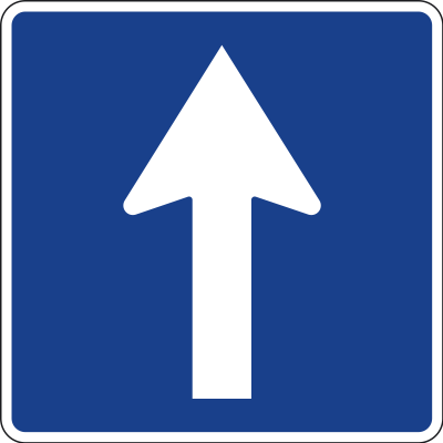 5.5 «Дорога с односторонним движением