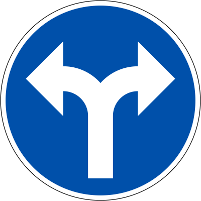 Щеак поворот налево и направо