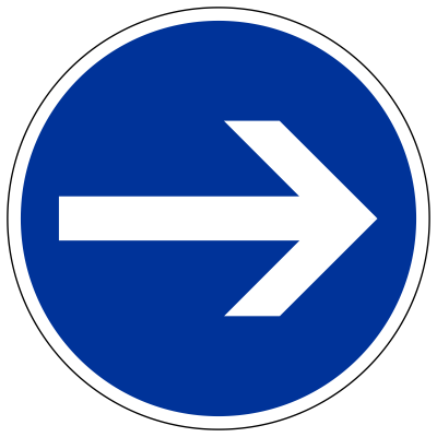 Знак стрелка