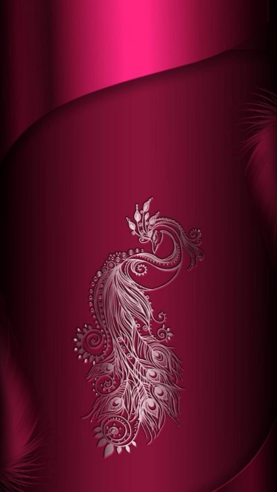 Бордовая абстракция