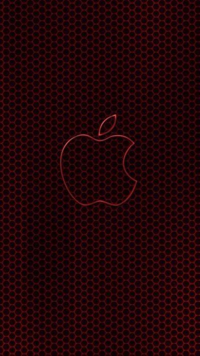Красные обои на айфон
