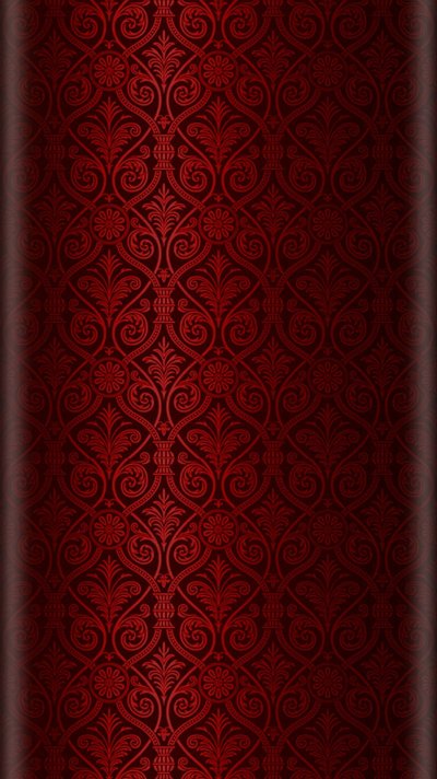 Красный фон с узорами