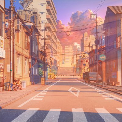 Фон гача лайф улица