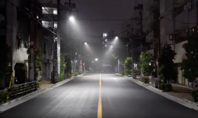 Улицы ночного города