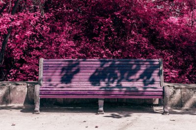 Лавочка Япония парк