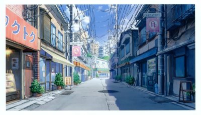 Токио аниме район Геншин