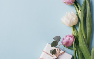 Фон с цветами