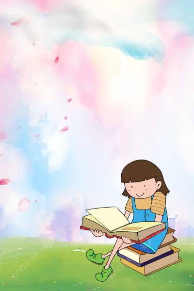 Красивый фон с книгой для детей