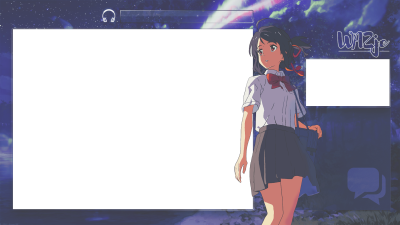 Рамка для стрима аниме