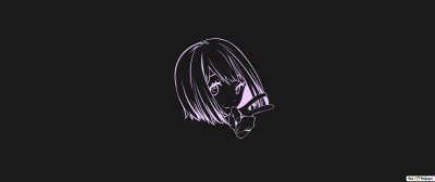 Аниме на черном фоне