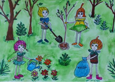 Герои Эколята дошколята молодые защитники природы