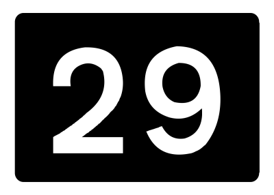 Цифра 29