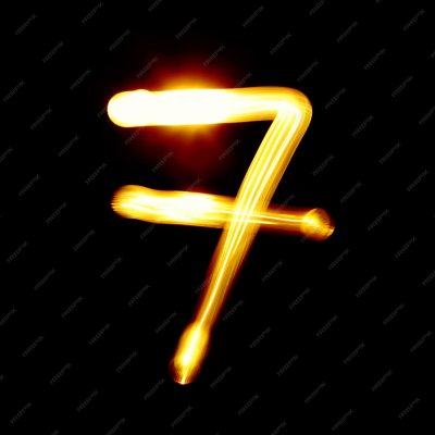 Светящиеся цифры