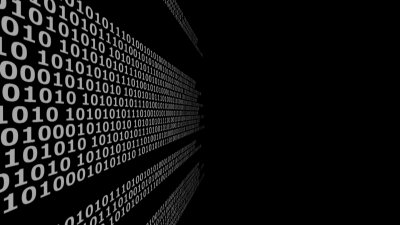 Ноль на черном фоне