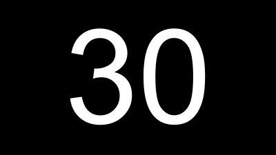 Черные цифры на белом фоне