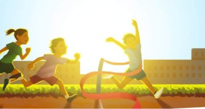 Спортивные фоны для детского сада