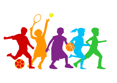 Спортивные соревнования силуэты