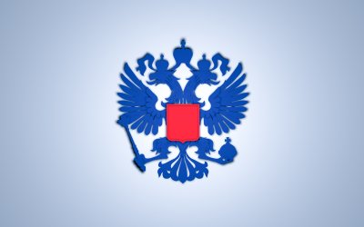 Герб России фон