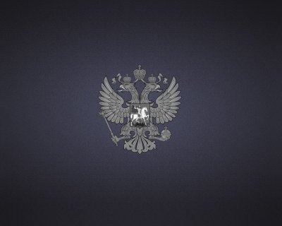 Герб на черном фоне