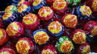 Чупа Чупс с жевательной конфетой