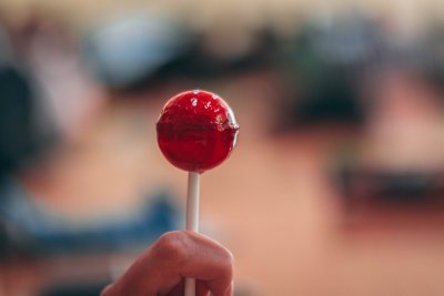 Чупа Чупс красный