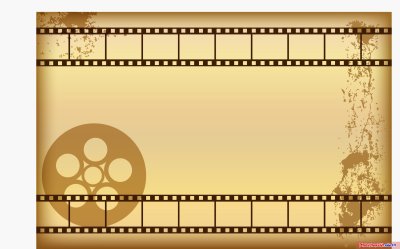 Рамка в виде кинопленки