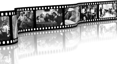 Кинолента с кадрами фильмов